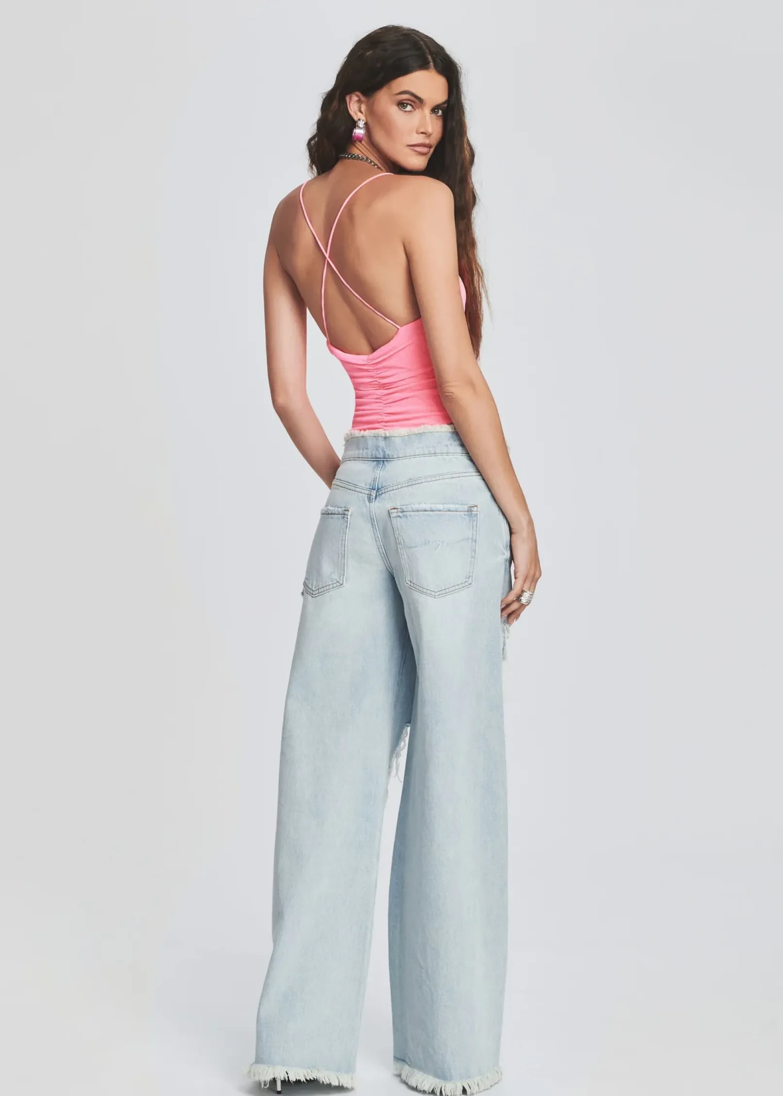 Fashion Ollie Wide Leg Jean Bottoms