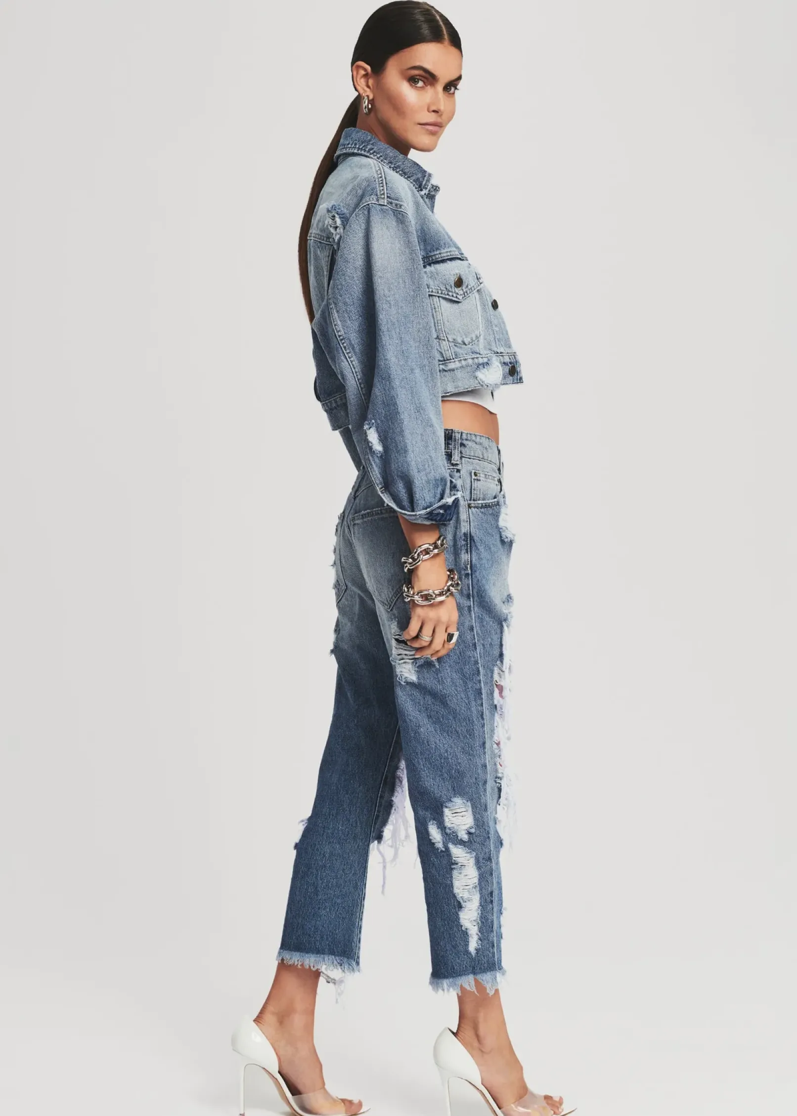 Store Omar Drop Boyfriend Jean Denim