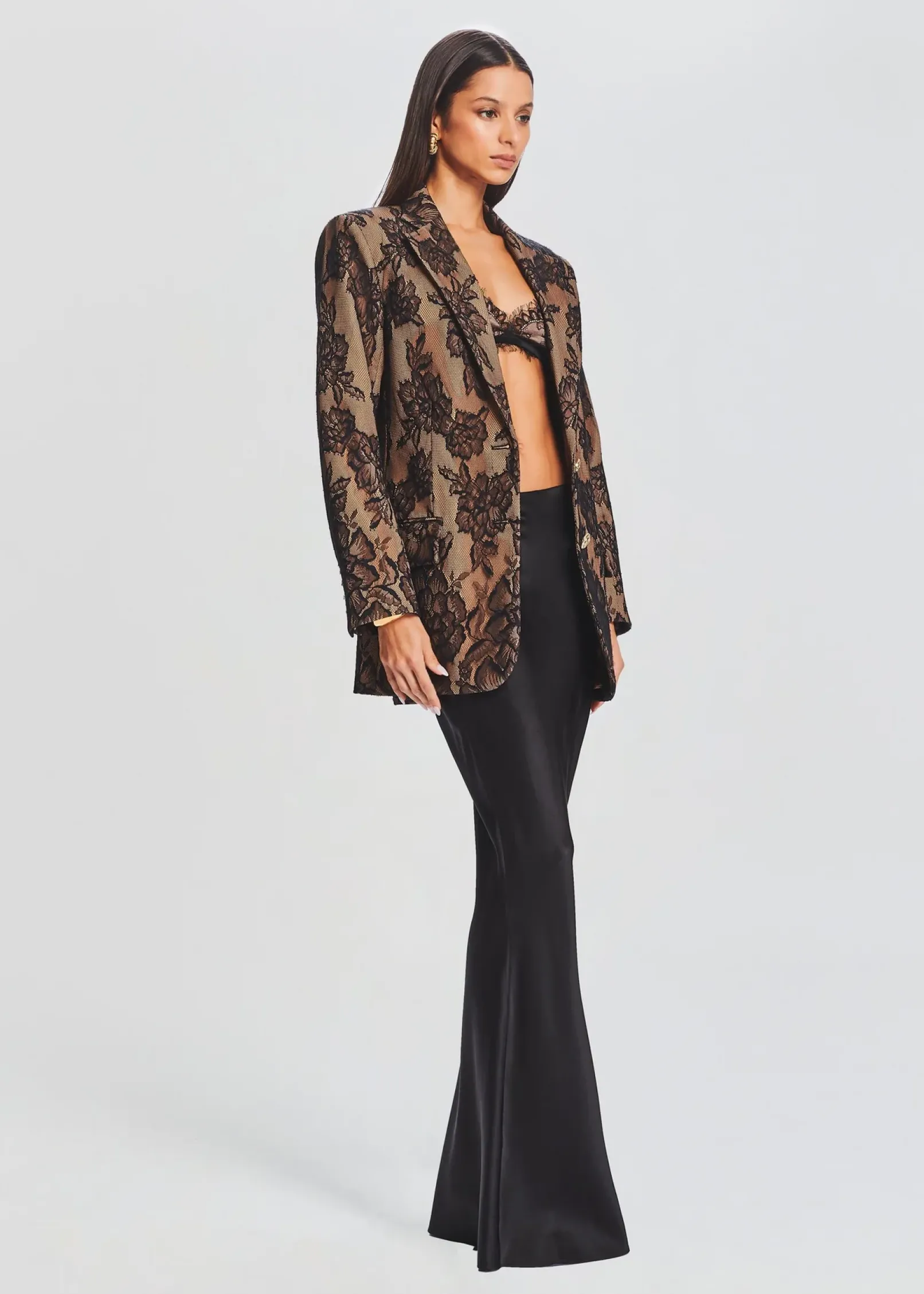 Shop Ophelia Lace Jacket Men Neutral Moments