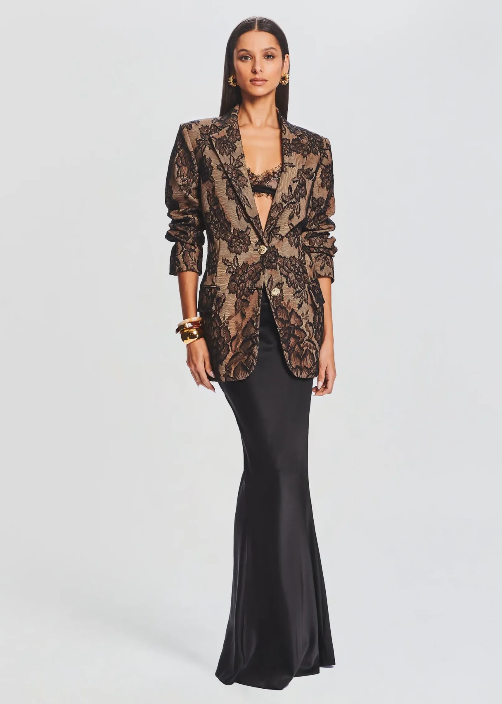 Shop Ophelia Lace Jacket Men Neutral Moments