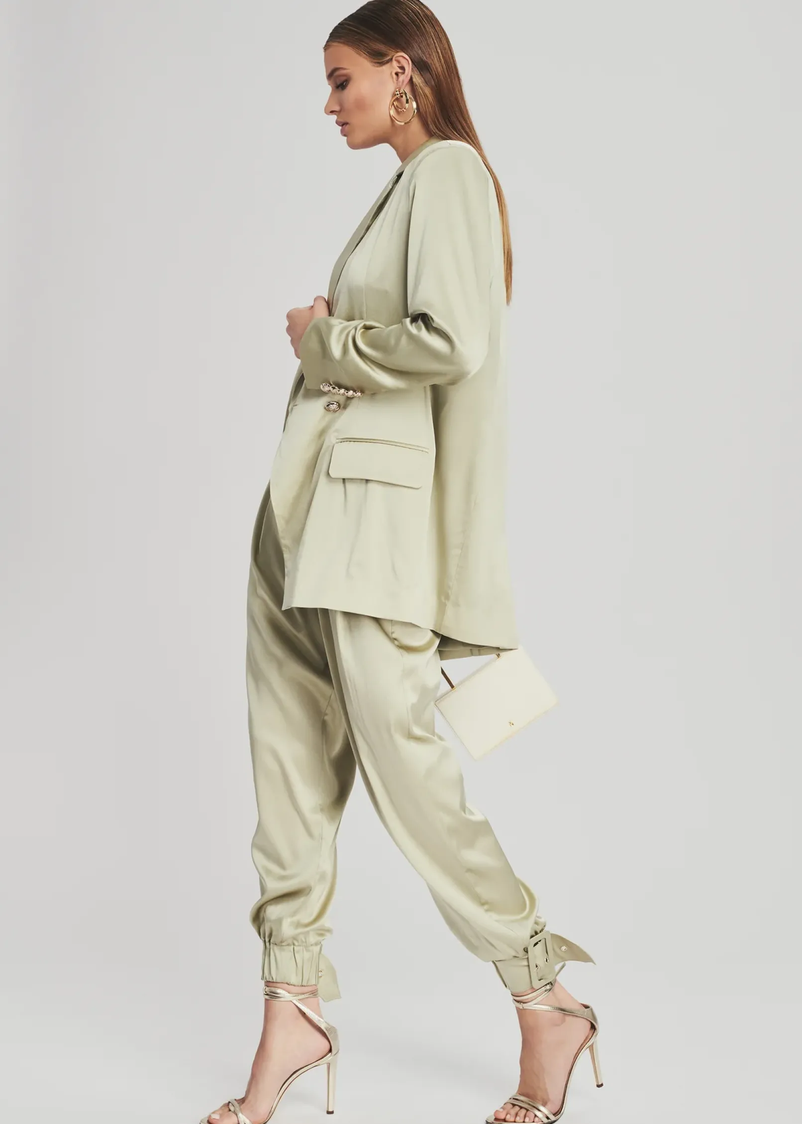 Cheap Pandora Silk Blazer Honeymoon Looks