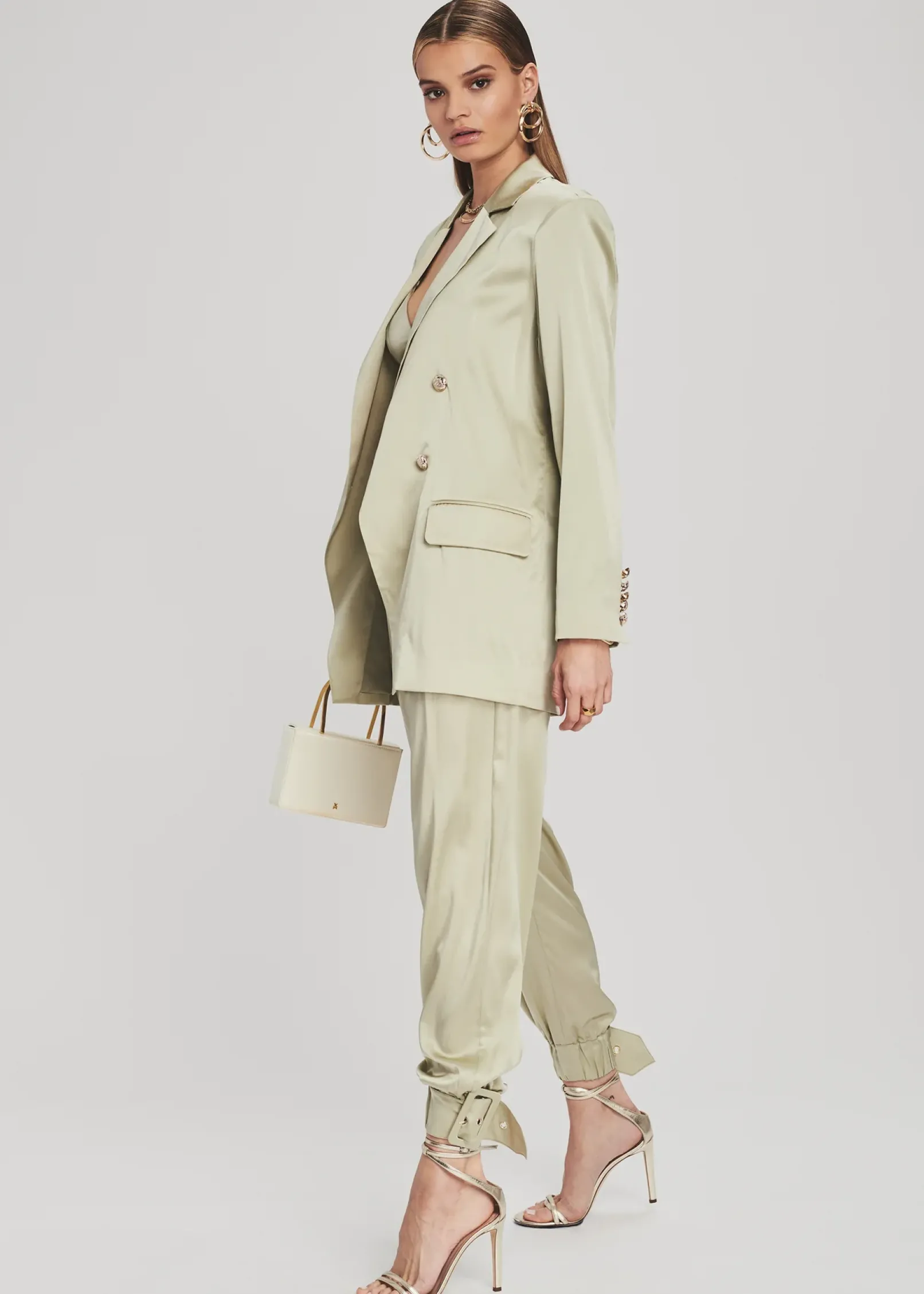 Cheap Pandora Silk Blazer Honeymoon Looks