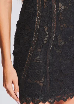 Fashion Paris Lace Short Dress Dresses