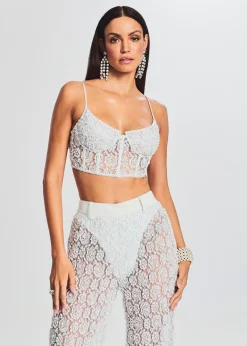 Shop Pessa Lace Top Bachelorette Party