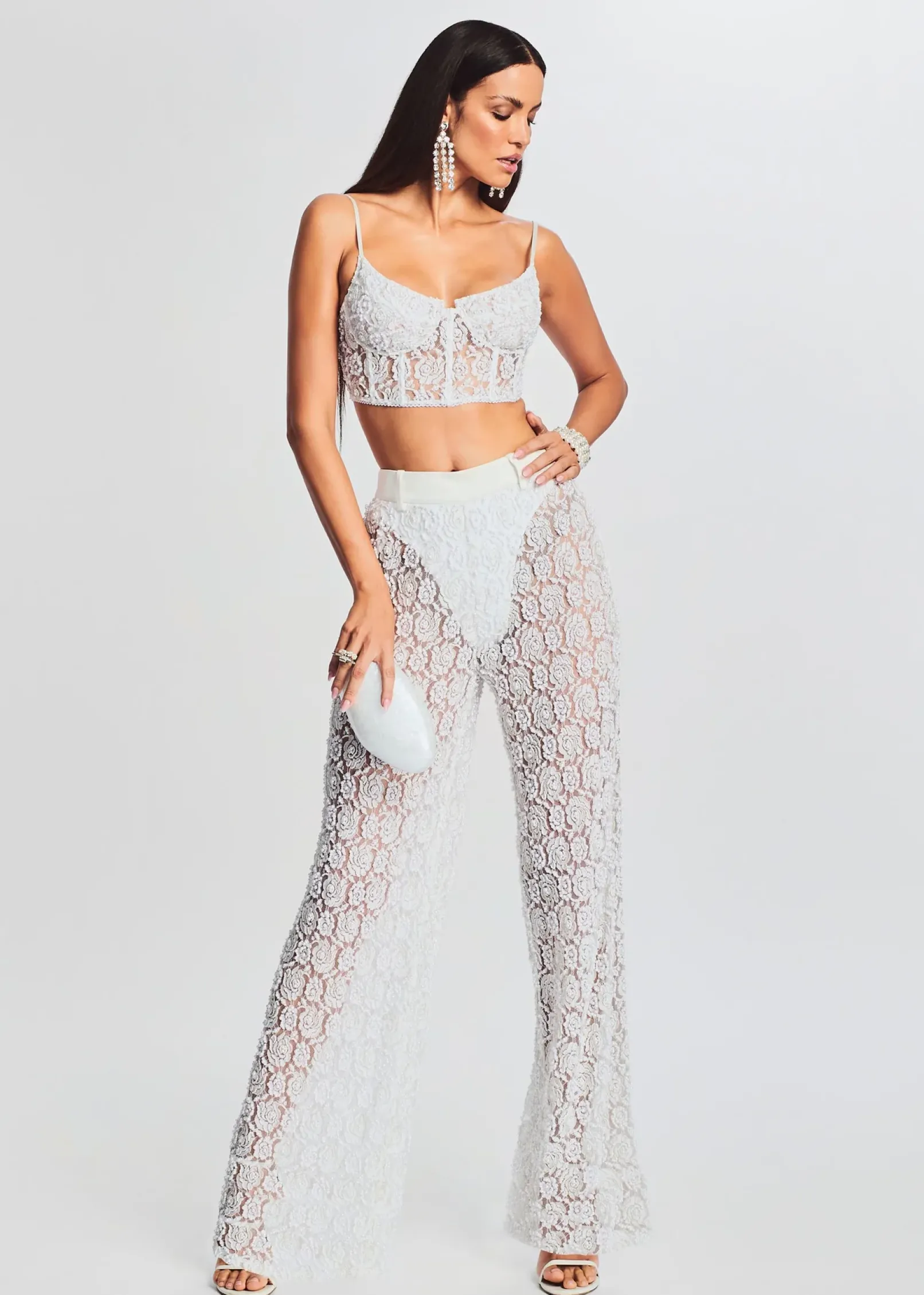 Shop Pessa Lace Top Bachelorette Party