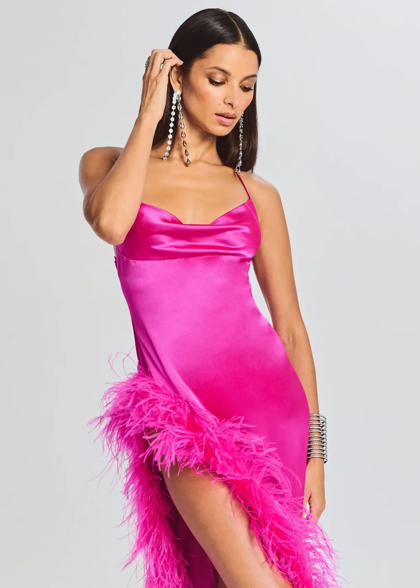Online Priscilla Feather Dress RETROFÊTE