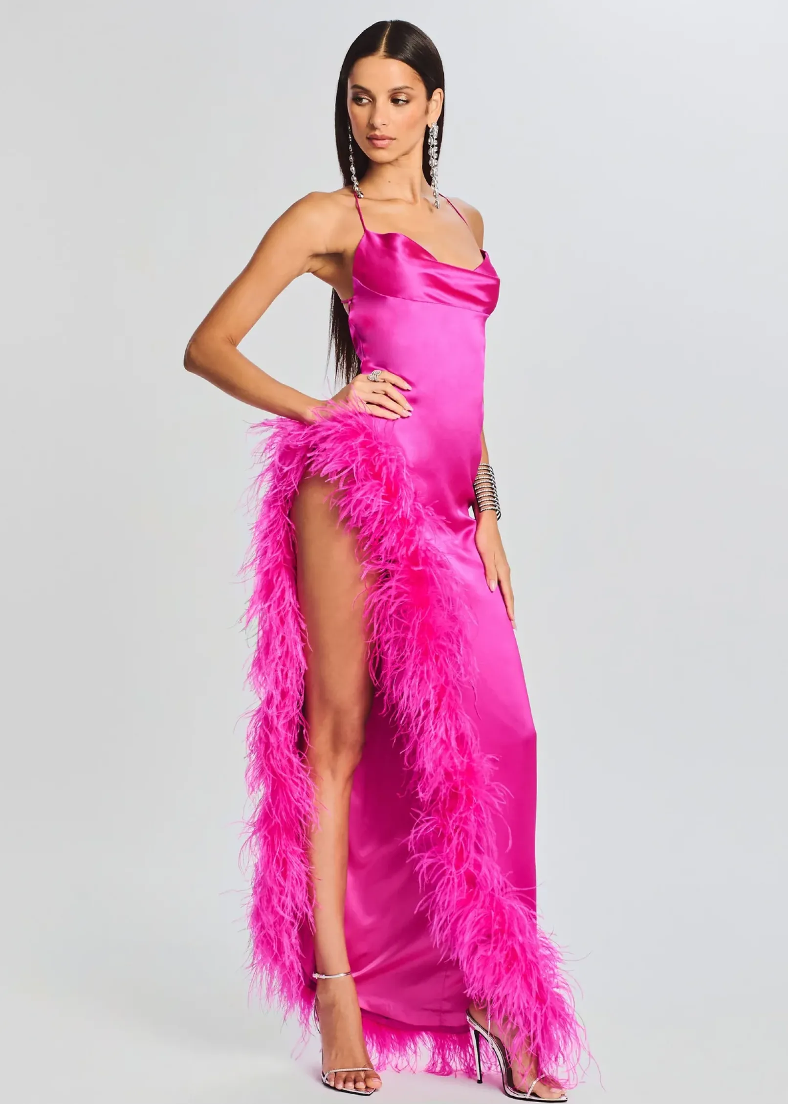 Online Priscilla Feather Dress RETROFÊTE
