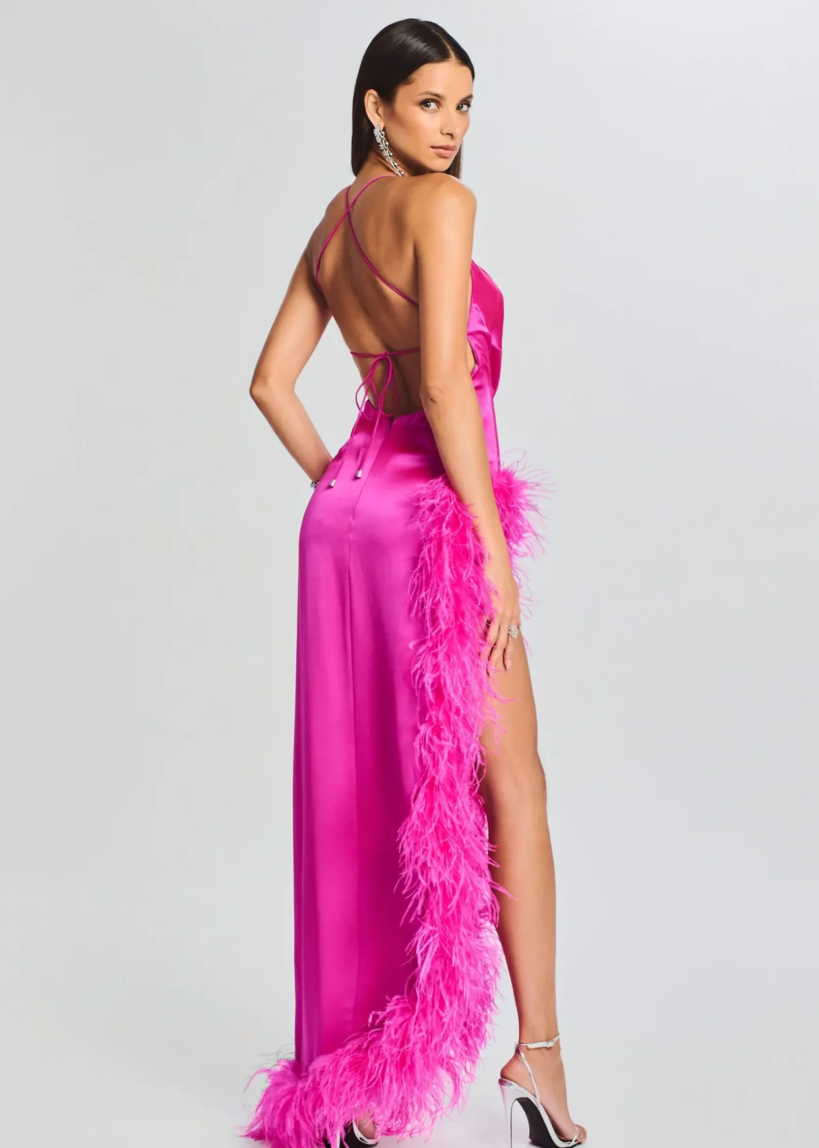 Online Priscilla Feather Dress RETROFÊTE