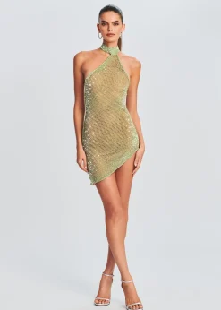 Discount Quartz Crystal Chain Dress Guest Of