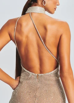 Cheap Quartz Crystal Chain Dress Sequin Styles