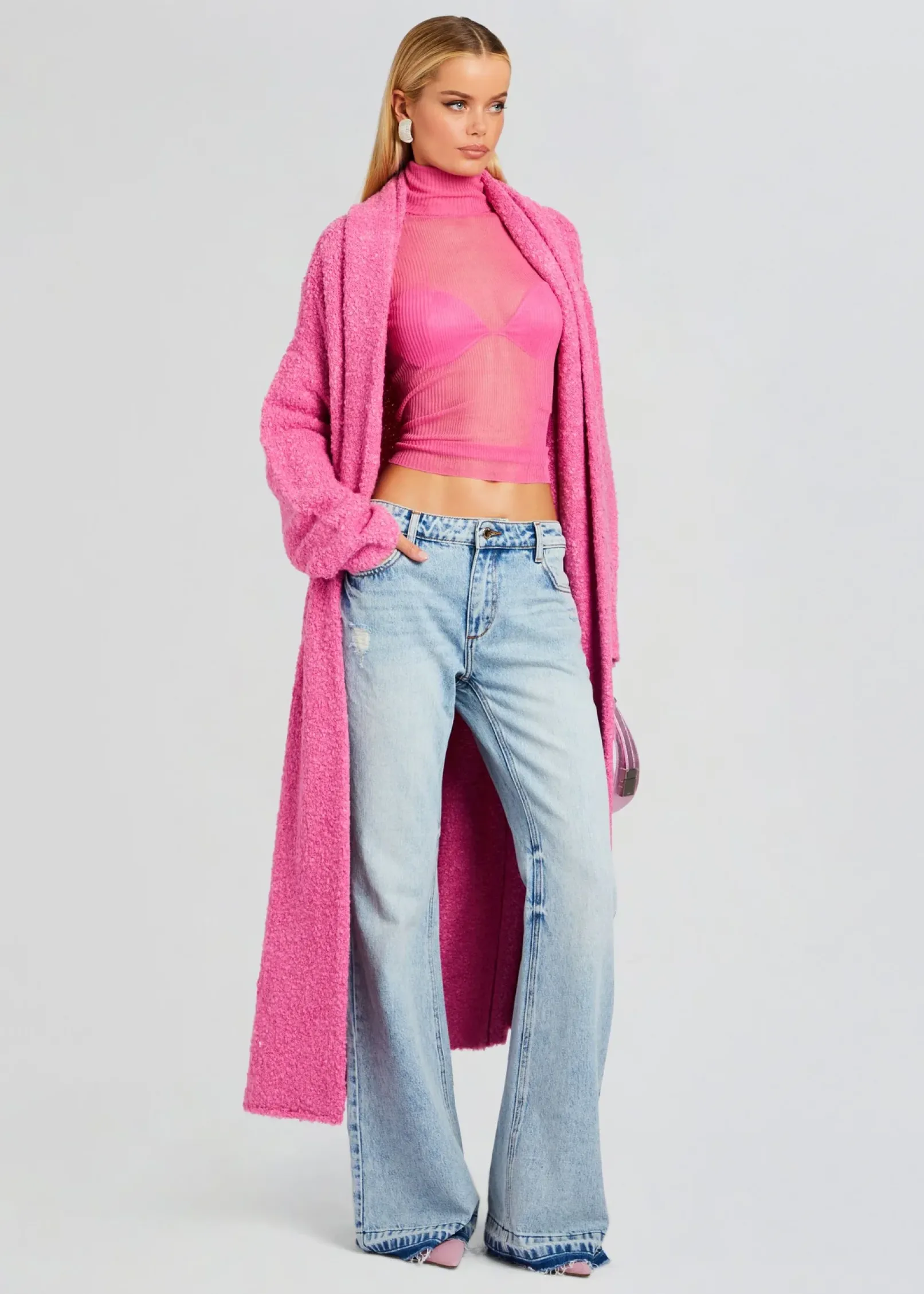 Shop Reed Boucle Cardigan Spring Knits