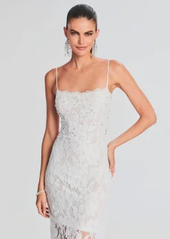 Discount Reet Lace Midi Dress Bridal Shower