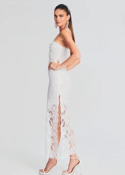 Discount Reet Lace Midi Dress Bridal Shower