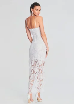 Discount Reet Lace Midi Dress Bridal Shower
