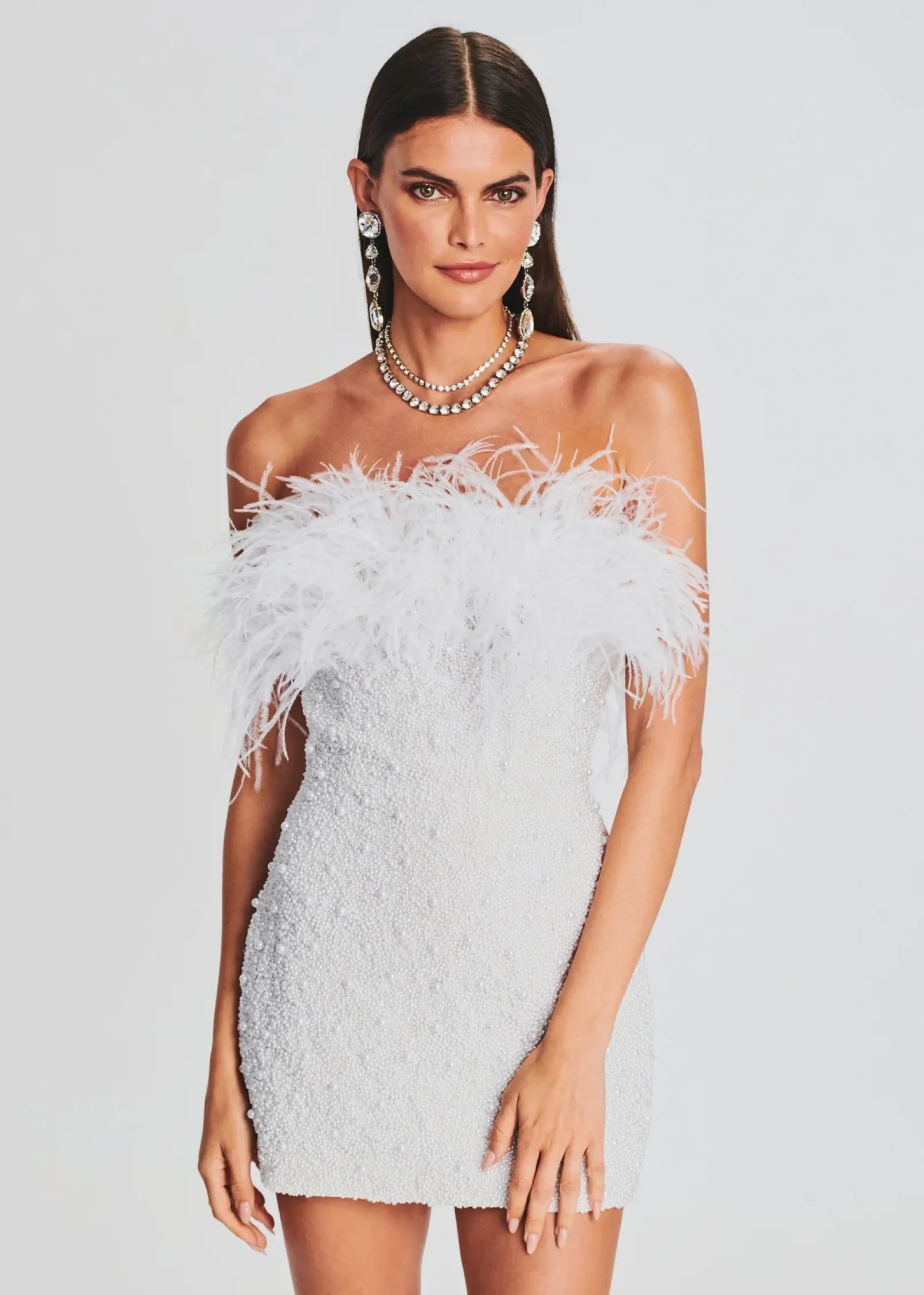Outlet Ronit Pearl Dress Reception Dresses