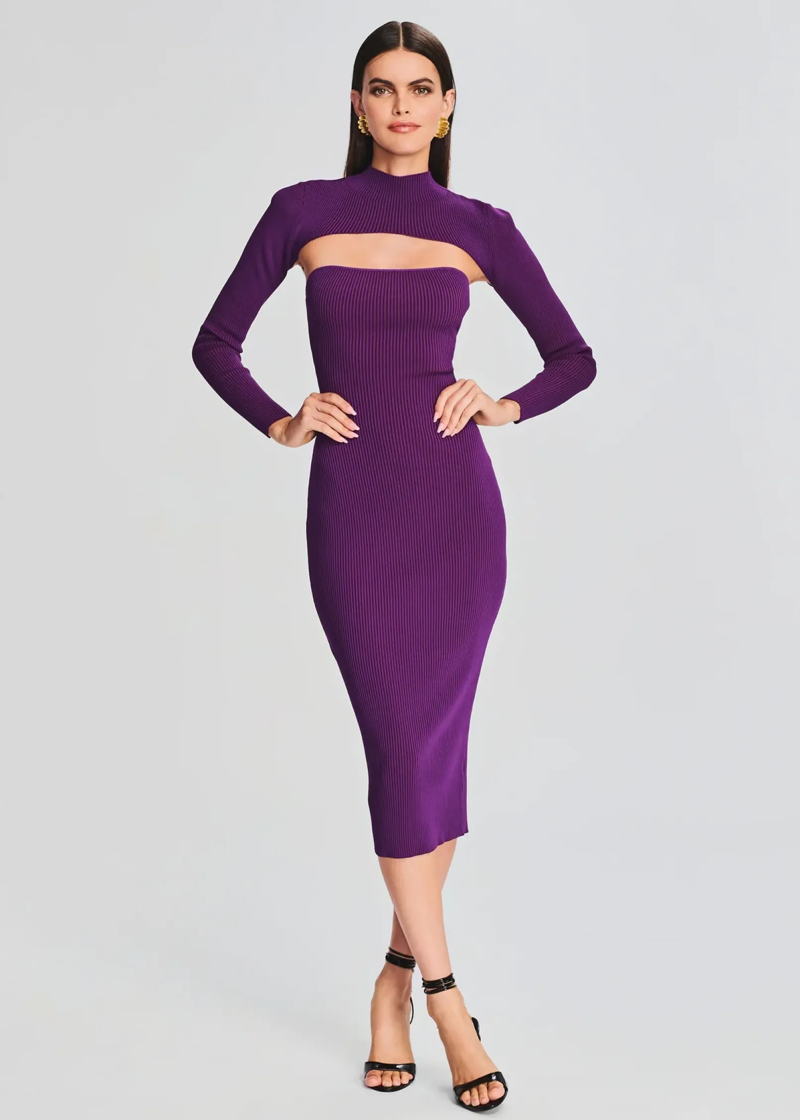 Flash Sale Rosalina Rib Knit Set Midi