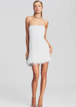 Clearance Rubina Sequin Feather Dress The Destination Bride