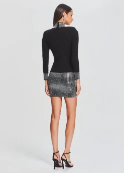 Online Rue Embellished Knit Dress Dresses