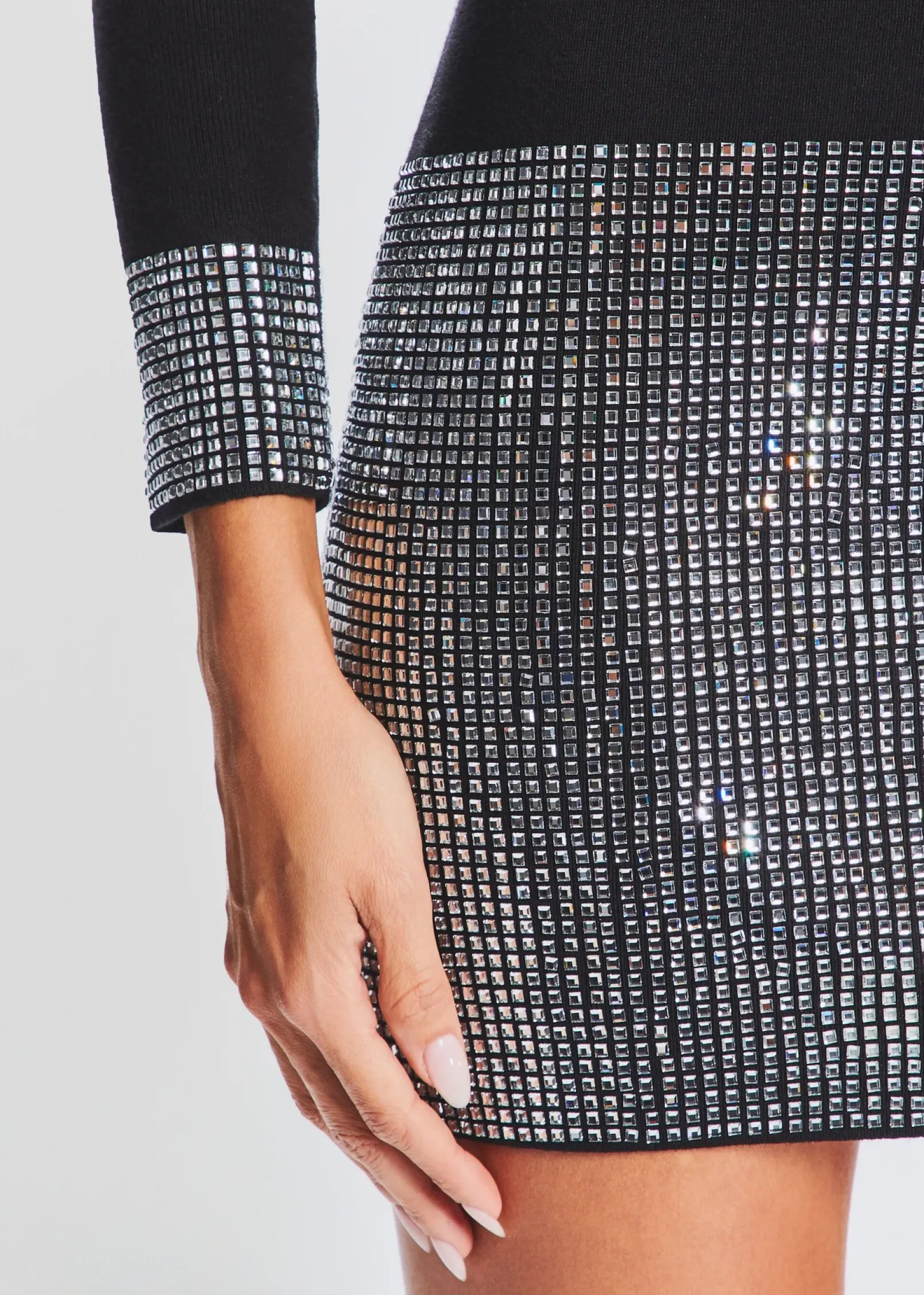 Hot Rue Embellished Knit Dress RETROFÊTE