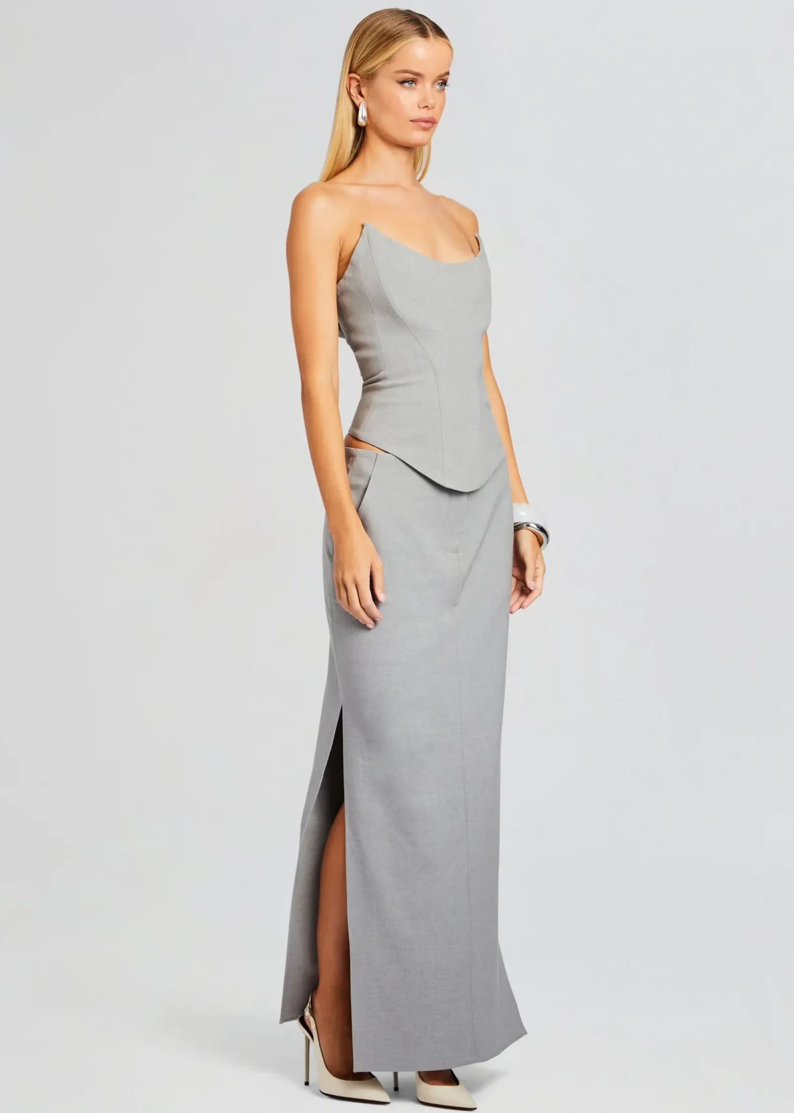 Discount Rylie Wool Skirt Business Chic