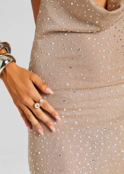 Store Saar Embellished Knit Dress Spring Knits