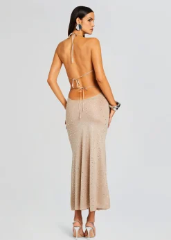 Online Saar Embellished Knit Dress RETROFÊTE
