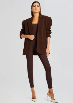 Store Sabrina Sleeveless Enviro Rib Catsuit Business Chic