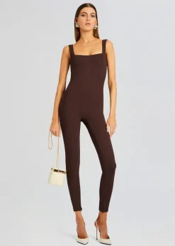 Clearance Sabrina Sleeveless Enviro Rib Catsuit Men Neutral Moments