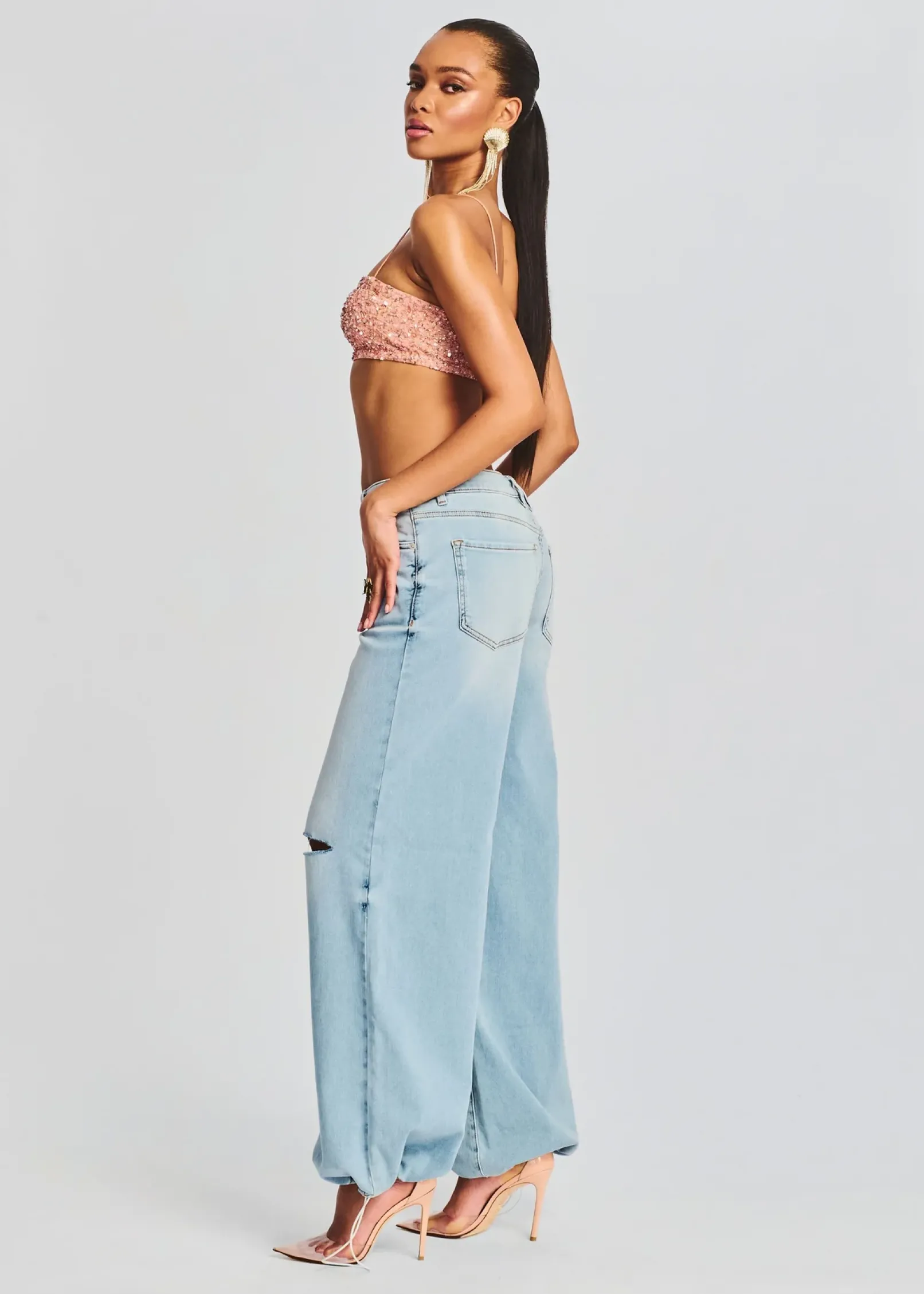 Sale Saint Oversized Jean Bottoms