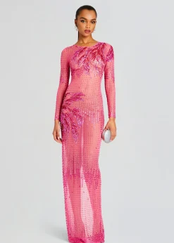Cheap Sammy Embellished Dress Maxi