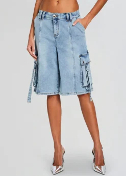 Clearance Sarta Cargo Short Denim
