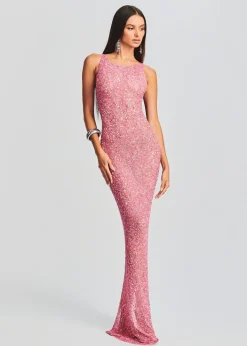 Outlet Sasha Sequin Dress Maxi