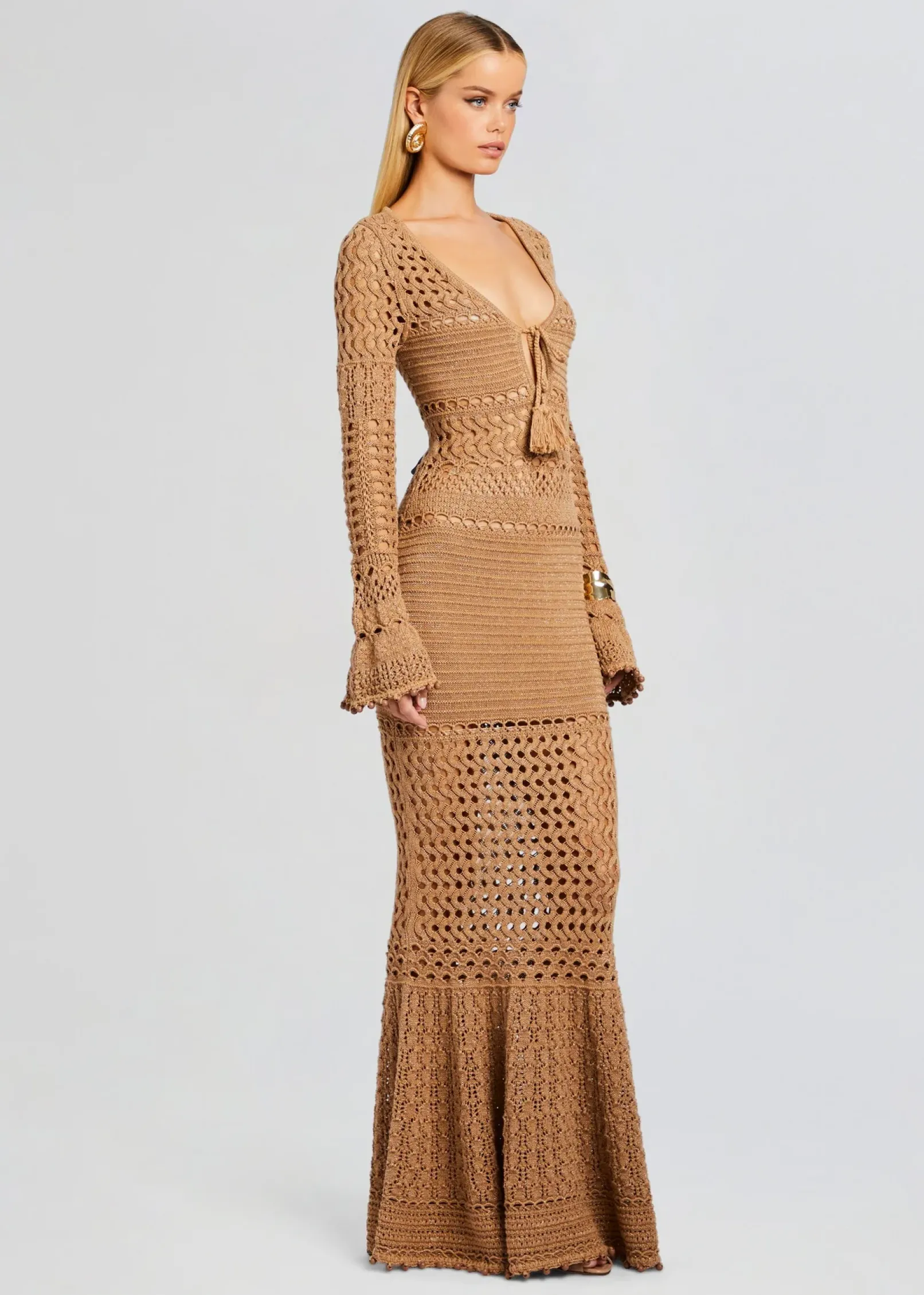Best Sale Sereno Knit Crochet Dress Day to Night