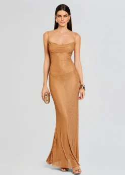 Cheap Shilo Embellished Silk Dress Sheer Bliss