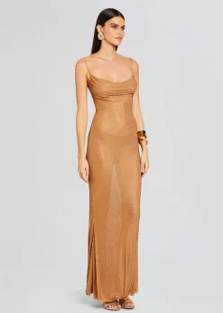 Cheap Shilo Embellished Silk Dress Sheer Bliss