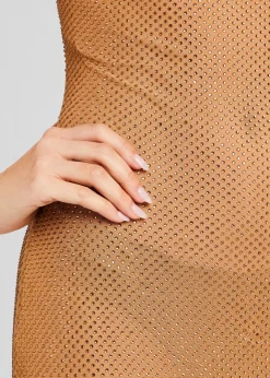 Best Shilo Embellished Silk Dress Maxi