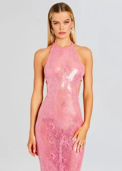Hot Shivonne Sequin Lace Dress Gowns