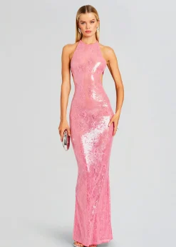 Fashion Shivonne Sequin Lace Dress Guest Of