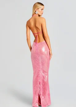 Shop Shivonne Sequin Lace Dress RETROFÊTE