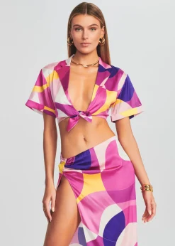 Sale Siena Silk Top Honeymoon Looks