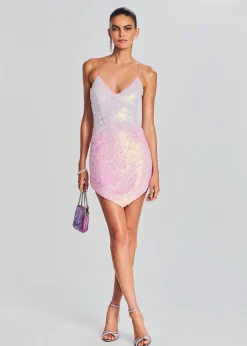 Clearance Sirena Feather Sequin Dress RETROFÊTE