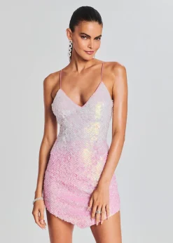 Clearance Sirena Feather Sequin Dress RETROFÊTE