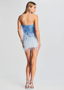 Hot Sofia Feather Dress RETROFÊTE