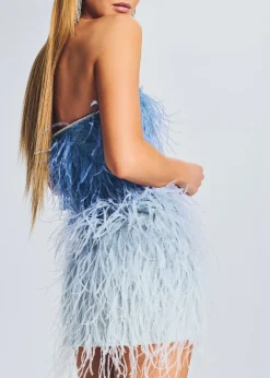 Hot Sofia Feather Dress RETROFÊTE