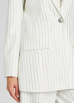 Best Solana Embellished Blazer Trending