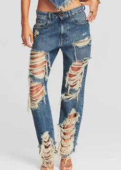 Shop Super Distressed Maggie Jean Bottoms