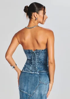 Best Tamara Denim Dress RETROFÊTE