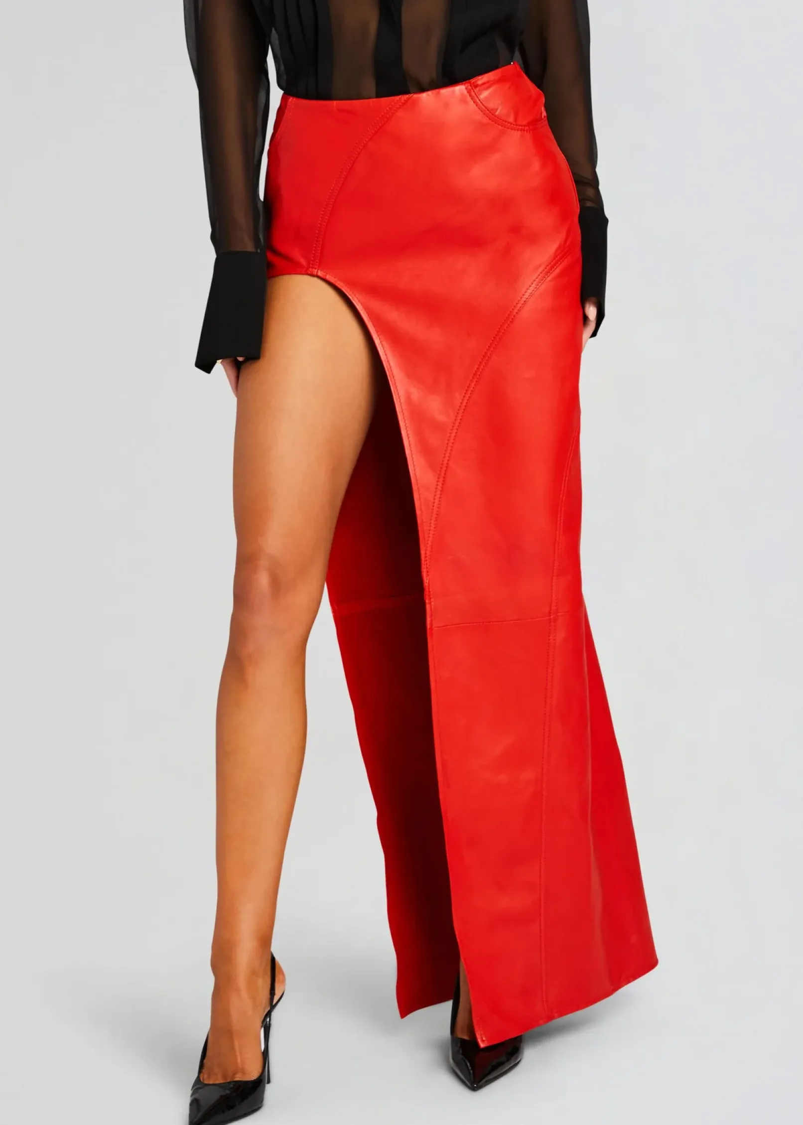 Store Tash Leather Skirt RETROFÊTE