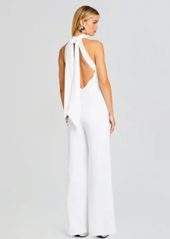 Best Sale Taylor Tie Back Jumpsuit Business Chic