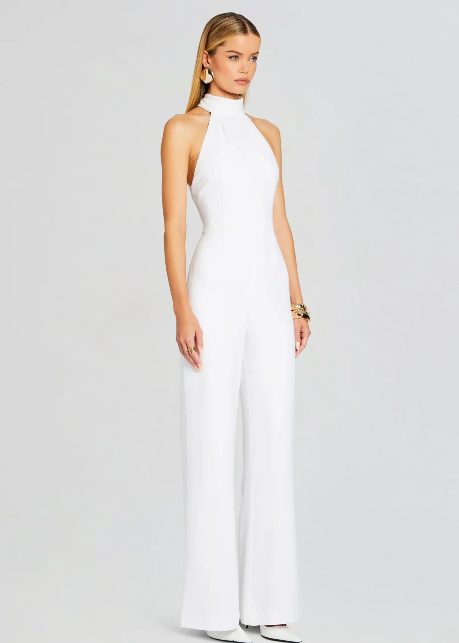 Best Sale Taylor Tie Back Jumpsuit Business Chic